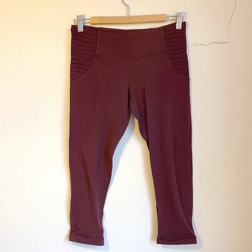 Lululemon maroon leggings